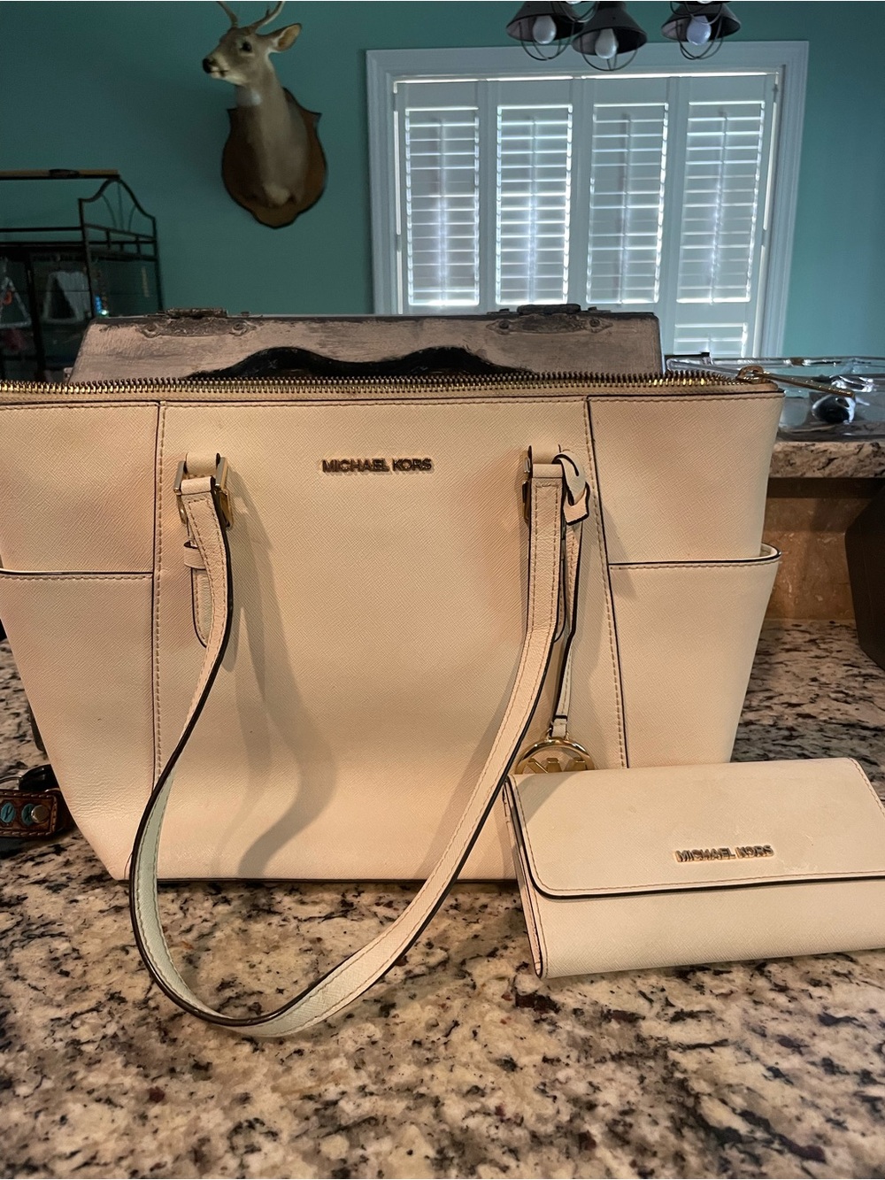 Micheal kors and wallet set